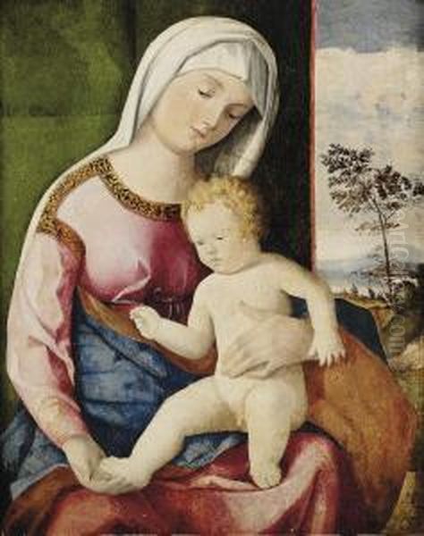 The Madonna And Child Oil Painting by Giovanni Bellini