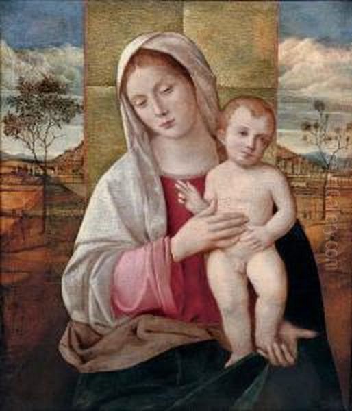 The Madonna And Child Oil Painting by Giovanni Bellini