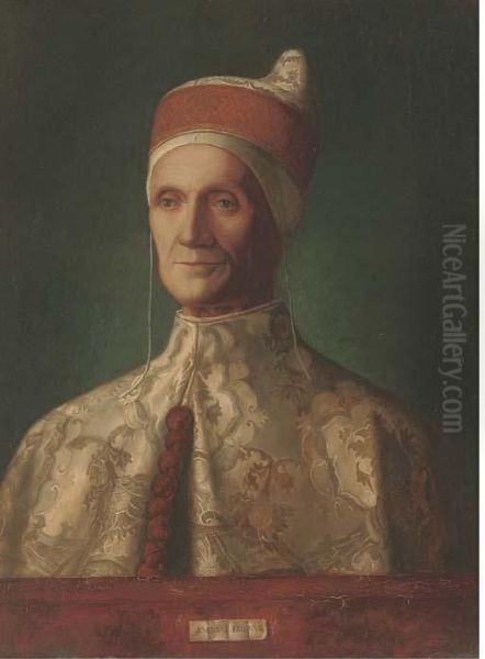 Doge Leonardo Loredon Oil Painting by Giovanni Bellini