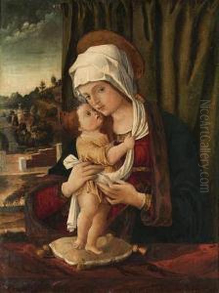 The Madonna And Child Oil Painting by Giovanni Bellini