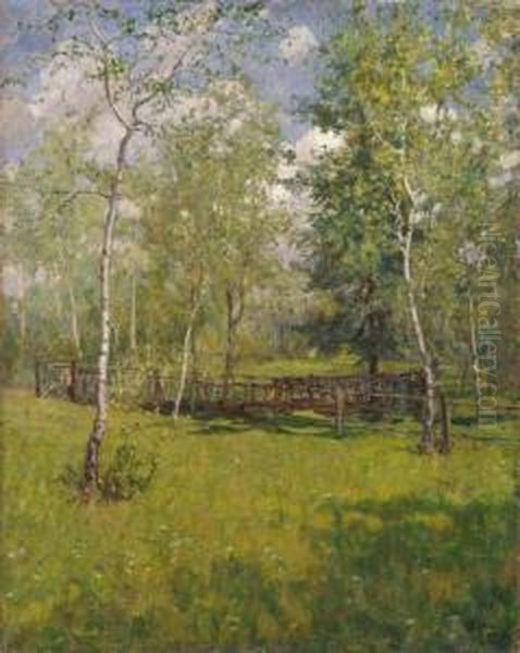 Nel Bosco Oil Painting by Giorgio Belloni