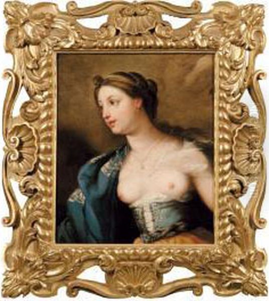 Figura Femminile Oil Painting by Antonio Bellucci