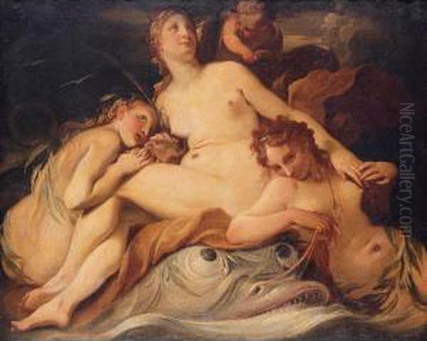 Galatea Oil Painting by Antonio Bellucci