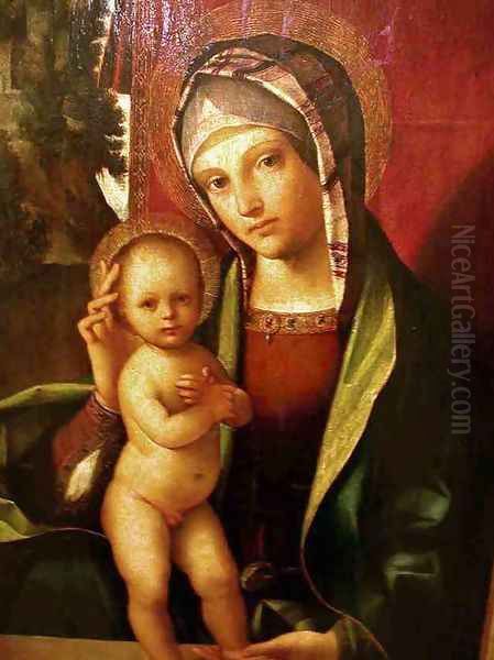 Virgin and Child 1510s by Boccaccio Boccaccino