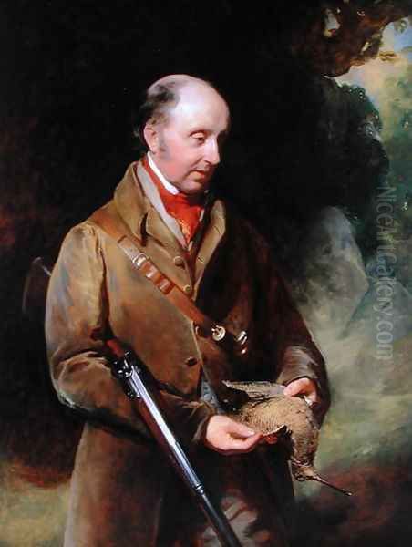 William Wells Oil Painting by Henry Perronet Briggs