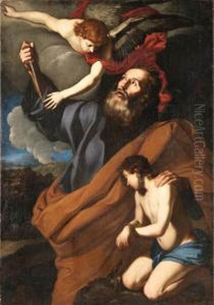 The Sacrifice Of Isaac Oil Painting by Agostino Beltrano