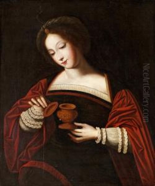 Hans Art Maria Magdalena Oil Painting by Ambrosius Benson