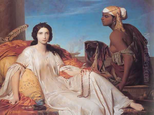 Esther 1844 Oil Painting by Francois Leon Benouville