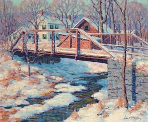 ''the Bearsville Bridge'' by John William Bentley