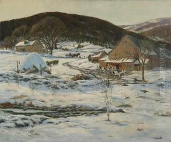 Winter Homestead by John William Bentley