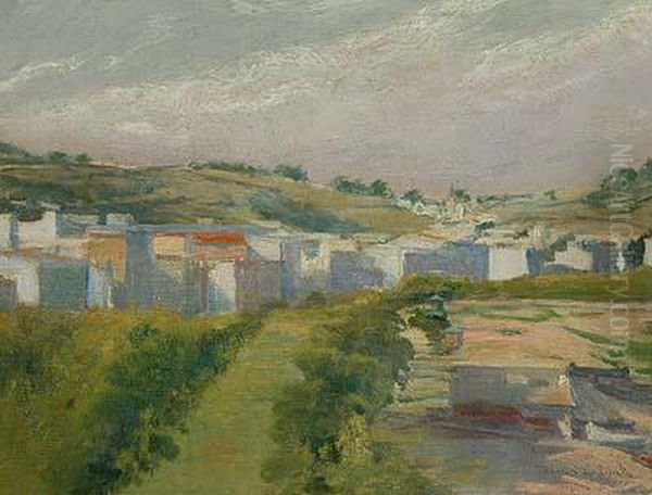 Sant Feliu De Guixols, 1923)
 Paisaje Rural. Oil Painting by Josep Berga Y Boada