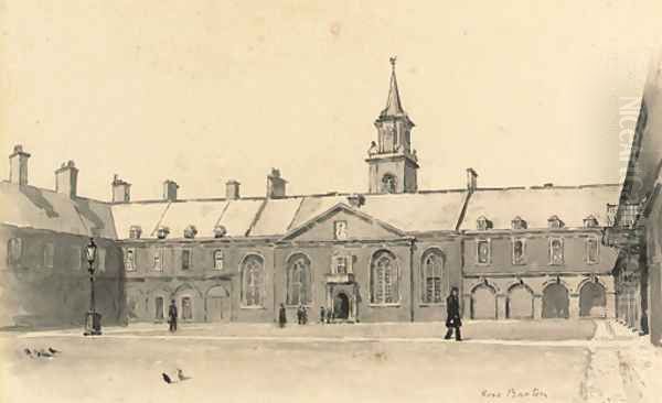 Royal Hospital Kilmainham, Dublin Oil Painting by Rose Barton