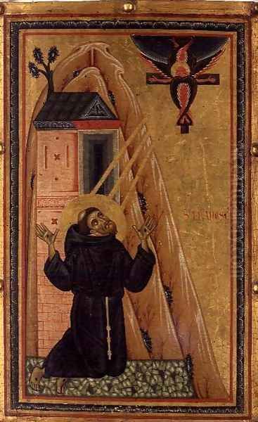 The Stigmata of St. Francis Oil Painting by Bonaventura Berlinghieri