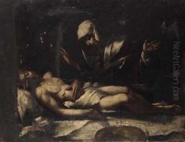 Pieta Oil Painting by Bernardo Strozzi