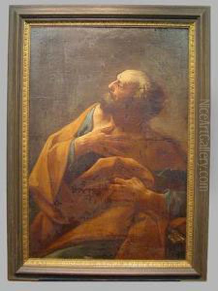 St. Peter Oil Painting by Bernardo Strozzi