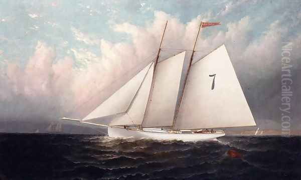 Centennial Polot Boat #7 Oil Painting by Elisha (Taylor) Baker