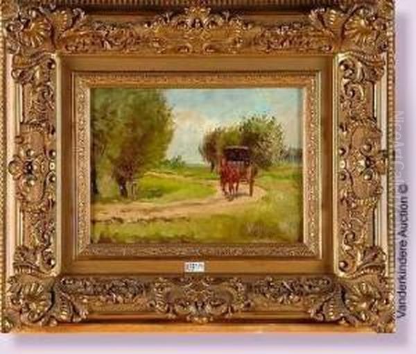 Environs De Knocke Oil Painting by Georges, Geo Bernier