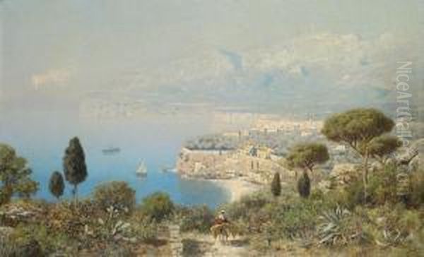 Sorrento Oil Painting by Edmund Berninger