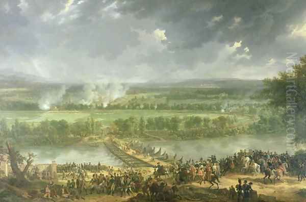 Battle of Pont d'Arcole, 15th-17th November 1796, 1803 Oil Painting by Baron Louis Albert Bacler d'Albe