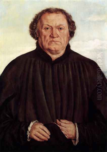 Portrait of a Man 1525-30 Oil Painting by Barthel Beham