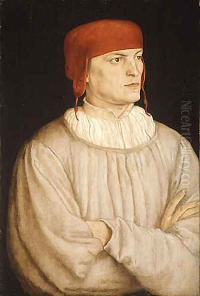 Chancellor Leonhard von Eck 1527 Oil Painting by Barthel Beham