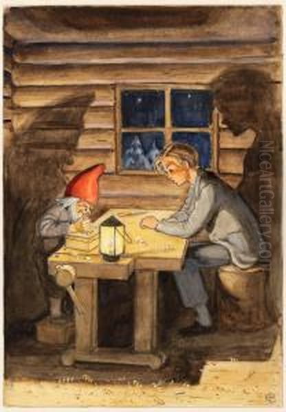 Par Far Hjalp Av Tomten by Elsa Beskow