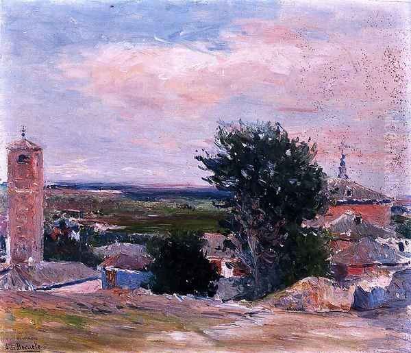 Paisaje 3 Oil Painting by Aureliano de Beruete y Moret