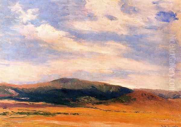 Paisaje en la provincia de Segovia Oil Painting by Aureliano de Beruete y Moret