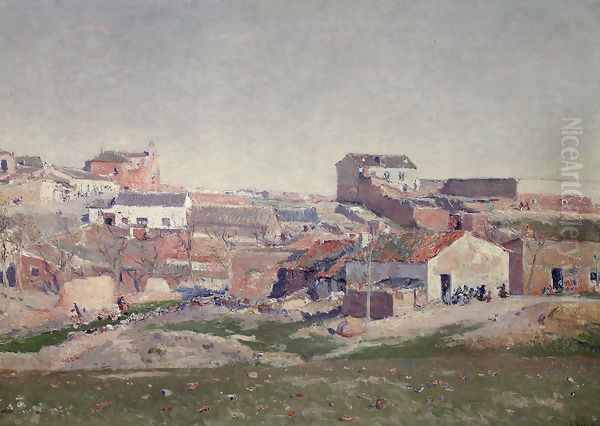 Paisaje 2 Oil Painting by Aureliano de Beruete y Moret