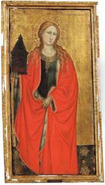 La Maddalena Oil Painting by Bicci Di Lorenzo