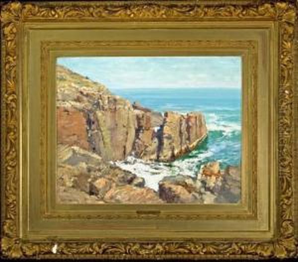 Ogunquit Oil Painting by Frank Alfred Bicknell