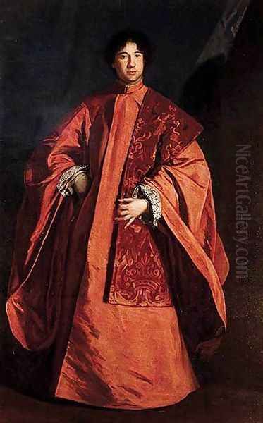 Portrait of Gerolamo Querini Stampalia Oil Painting by Sebastiano Bombelli