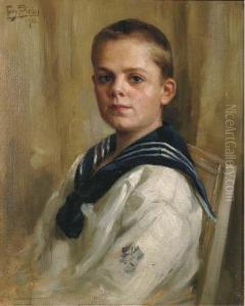 The Young Sailer Oil Painting by Tony Binder