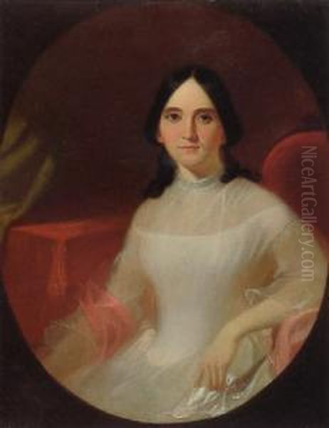 Eliza Thomas Bingham Oil Painting by George Caleb Bingham