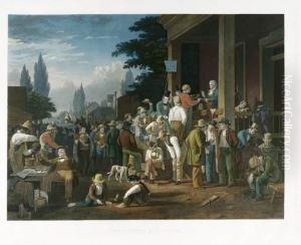 Untitled Oil Painting by George Caleb Bingham