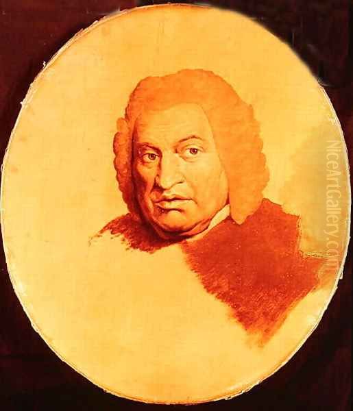 Portrait of Samuel Johnson Oil Painting by James Barry