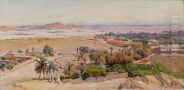 Bou Saada Oil Painting by Alphonse Birck