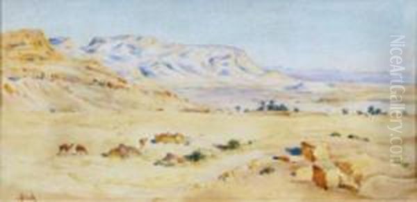 Le Desert Oil Painting by Alphonse Birck