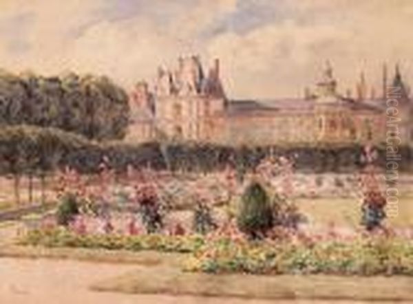 Kastelypark Oil Painting by Alphonse Birck