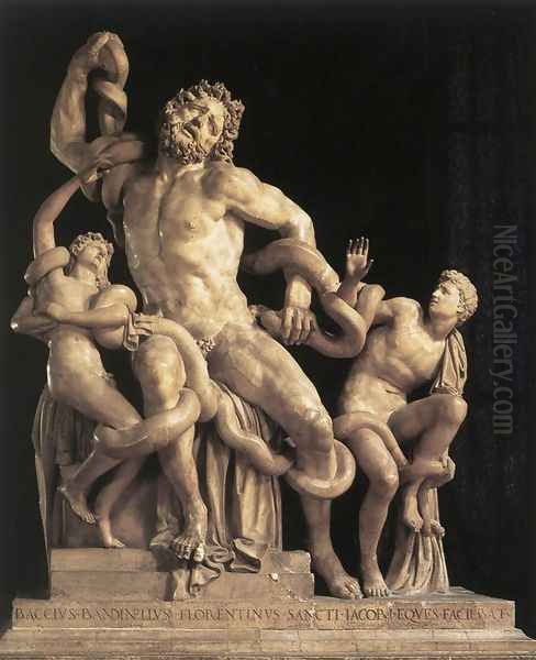 Laocoon Oil Painting by Baccio Bandinelli