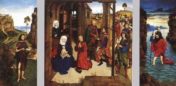 The Pearl of Brabant 1470 Oil Painting by Dieric the Younger Bouts