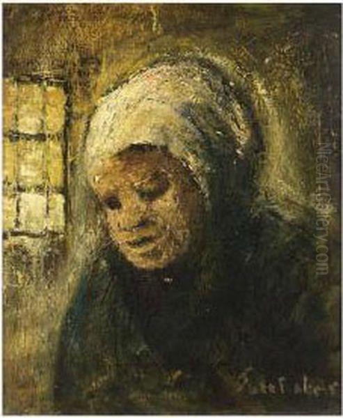 Portrait Of A Peasant Woman by Suze Robertson