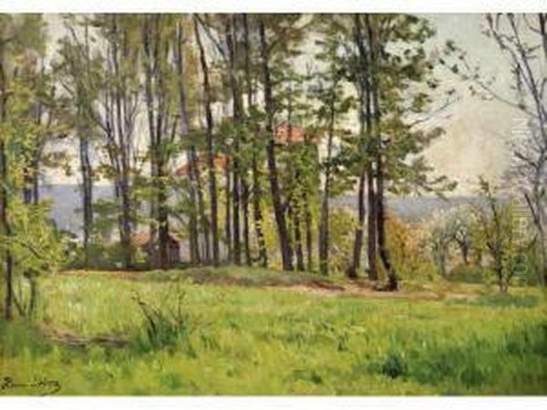 La Clairiere Oil Painting by Henri Biva