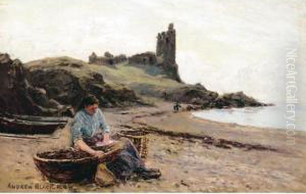 The Coastal Fort Oil Painting by Andrew Black