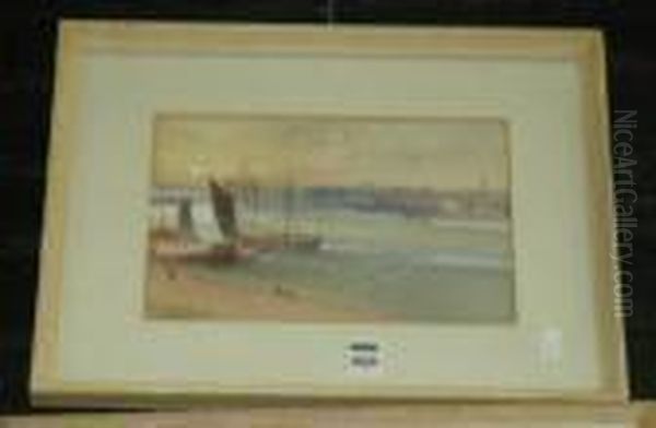 Berwick On Tweed Oil Painting by John Blair