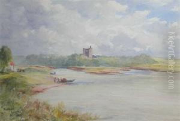 Norham Castle Oil Painting by John Blair