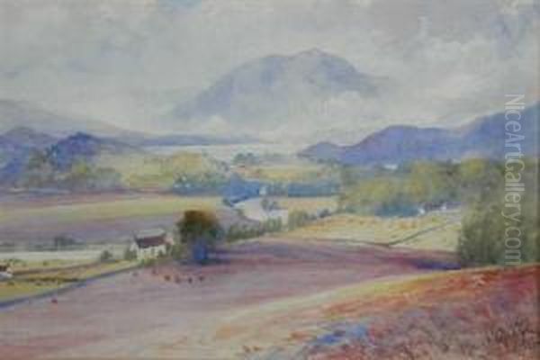 Ben Venue, Loch Achray Oil Painting by John Blair