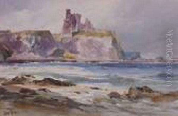 Tantallon Castle Oil Painting by John Blair