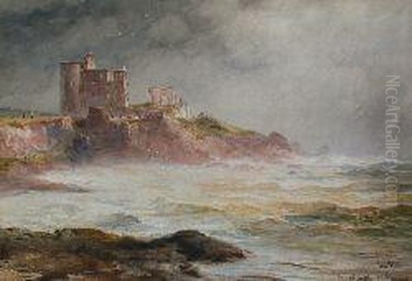 Newark Castle, St. Monans Oil Painting by John Blair