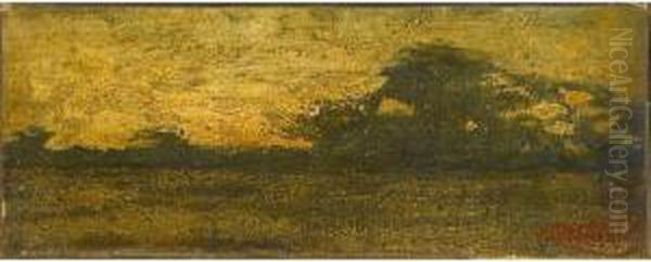 Untitled Oil Painting by Ralph Albert Blakelock